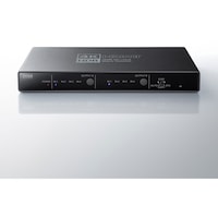 サンワサプライ 4K・HDR・光デジタル出力付きHDMIマトリックス切替器(4入力・2出力) SWHDR42H