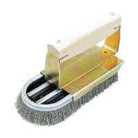 アズワン チャンネルブラシ ストロング D型4行ステンレス(SUS304) TB2081