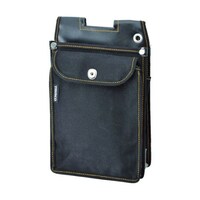 アズワン 外線工事用電工腰袋 前ポケット フタ付 TDOFLBK