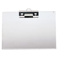 TKG ステンレスクリップボードSCBA4穴付 ヨコ