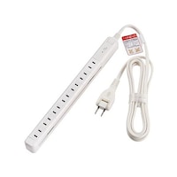 朝日電器 AC125V/15Ax2m 回転タップ(7口/雷サージ) EA815GN47