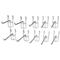 ハイロジック ネットフック 100mm クローム 10本入 58530