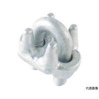 アズワン 鍛造ワイヤクリップ 16mm メッキ TWCF016