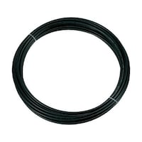アズワン ポリウレタンチューブ 8X5.0mm 10m巻 黒 TEN810BK