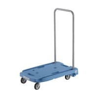 アズワン 樹脂台車 こまわり君 省音G車輪 600X390 ブルー MP6039N2B