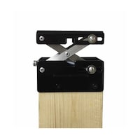 和気産業 Walist ウォリスト ツーバイ材用 突っぱりジャッキ 黒 WAT001