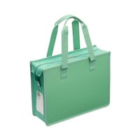 サクラクレパス 275x355x110mm オフィス用トートバッグ(グリーングレイ) EA927AS21A