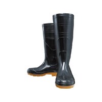 おたふく手袋 安全耐油長靴 黒 26.5 JW709BK265