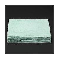 山崎産業 180x280mm タオルぞうきん(緑/10枚) EA929HC132