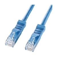 サンワサプライ L型カテゴリ5eより線LANケーブル KBT5YL10LB