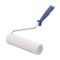 アズワン クリーンルーム用粘着ローラー8インチ用ハンドル 粘着ローラー白1巻付 2重袋入 CNR8HW