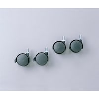 アイリスオーヤマ メタルラックキャスター ポール直径25mm 1セット(4個入) MR45C