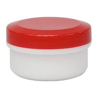 金鵄製作所 アルファ軟膏壷(軟膏容器・増量タイプ)60mL 赤 20個 ATA60R02