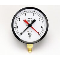 タスコ 100φフレアタイプ圧力計 TA148AF370
