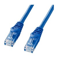 サンワサプライ カテゴリ6UTPLANケーブル LAY610BL