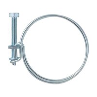 アズワン ネジ式ワイヤバンド 締付径61―67mm (10個入) TWB67