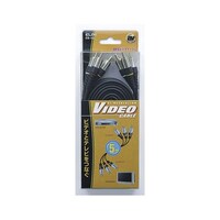 朝日電器 ビデオケーブル 5m CO155