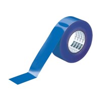 アズワン ラインテープ ゴミゼロタイプ 幅50mm×長さ50m ブルー TLTS50EB