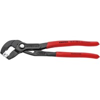 KNIPEX ホースクリッププライヤー グレー防錆コート クリッククランプ開閉用 8551250CSB