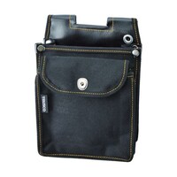 アズワン 内線工事用電工腰袋 前ポケット フタ付 TDIFMBK