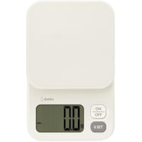 ドリテック デジタルスケール エクレ 2kg(0.1g) ホワイト KS740WT