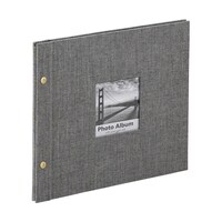 セキセイ ましかくアルバム 4P グレー XP890162