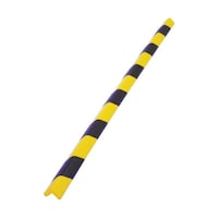 アズワン 安心クッションL字型 油面接着仕様 大 黒・黄 1本入り TAC99YS