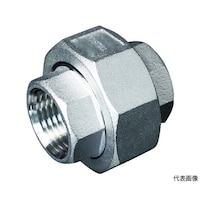 アズワン ねじ込み管継手 SUS ユニオン 25A TU25A