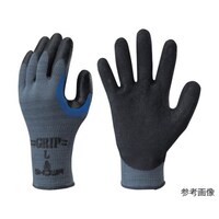 ショーワグローブ ゴム背抜き手袋 No330股付グリップ 3双パック ブラック Mサイズ NO330M3P