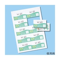 サンワサプライ インクジェット名刺カード 特厚 ミシン目 A4 10面 20シート200カード入り JPMC11