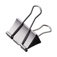 日本緑十字社 ステンレス製Wクリップ SUSW3 シルバー 95×50×25mm 10個組 305183