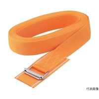 アズワン 簡易結束ベルト くくり帯 50mmX5m 黄 KR505