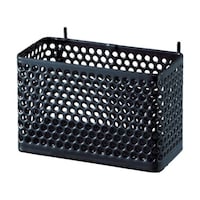 ヒカリ パンチングボード用パーツ 小物入れ 大 黒 123×76(70)×80 PBW701