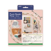 クロバー パンチニードル用フープ 18cm 57774