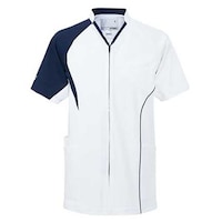 YONEX 前開きスクラブ ホワイト LL(身丈74cm) CY83201 LL