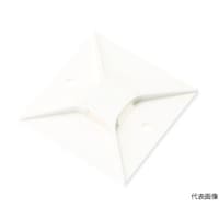 パンドウイットコーポ マウントベース ゴム系粘着テープ付き 白 (50個入) ABM4HAL