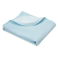 歯愛メディカル 防水シーツ スムース サックスブルー