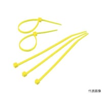 アズワン ケーブルタイ 幅4.8mmX長さ368mm最大結束φ105 黄 1袋(100本入) TRCVR368Y