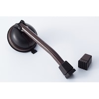 日本緑十字社 ドアストッパー(強力吸盤取付タイプ) ブラウン ドアストッパー1201 270×83×60mm 342011