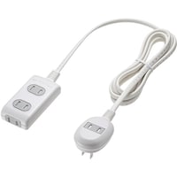 サンワサプライ プラス1個口便利タップ 2m TAPB92K