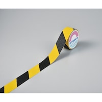 日本緑十字社 滑り止めラインテープ 黄/黒 ASS55ALTR 50mm幅×5m アルミ+鉱物粒子 屋外用 260225