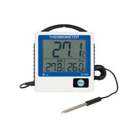 シンワ測定 デジタル温度計 G1最高・最低 隔測式 防水型 73045