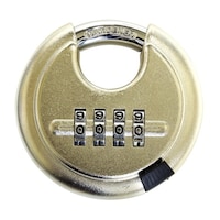 和気産業 円盤錠 ダイヤル式 シルバー IB152