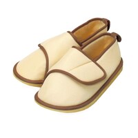 竹虎 転倒予防シューズ つま先つき ベージュ 3L 091186