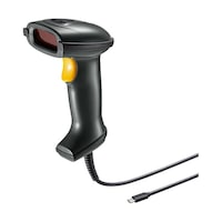 サンワサプライ TypeC 1次元レーザーバーコードリーダー BCRTC1D1BK