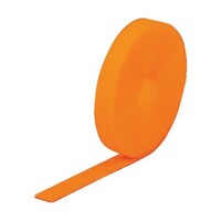 アズワン マジックバンド結束テープ両面蛍光オレンジ20mm25m MKT20250LOR