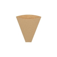 シモジマ スナック三角袋 1213 未晒無地 100枚入 004738293