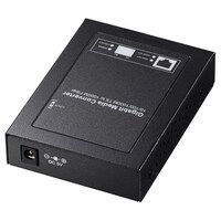サンワサプライ 光メディアコンバータ(ギガビット、シングルモード) LANEC212RL10