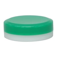 金鵄製作所 軟膏壷(軟膏容器・定量タイプ)5mL(浅型)緑 50個 AT5A04