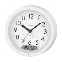 ノア精密 MAG 自動点灯デジアナ目覚まし時計 レイ T786 WHZ